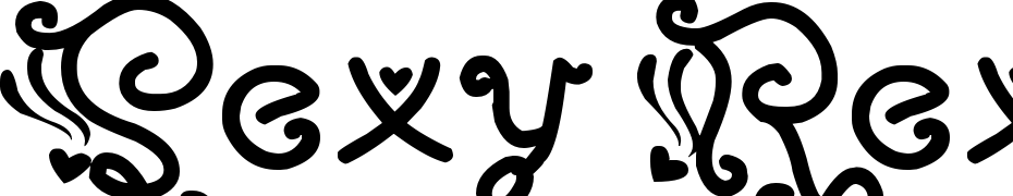 Sexy Rexy Font Download Free